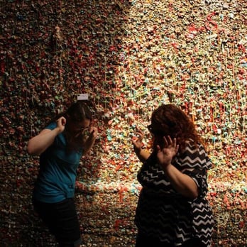 The Gum Wall - Local Flavor Near Me - Seattle, Washington The Gum Wall - Local Flavor Near Me - Seattle, Washington