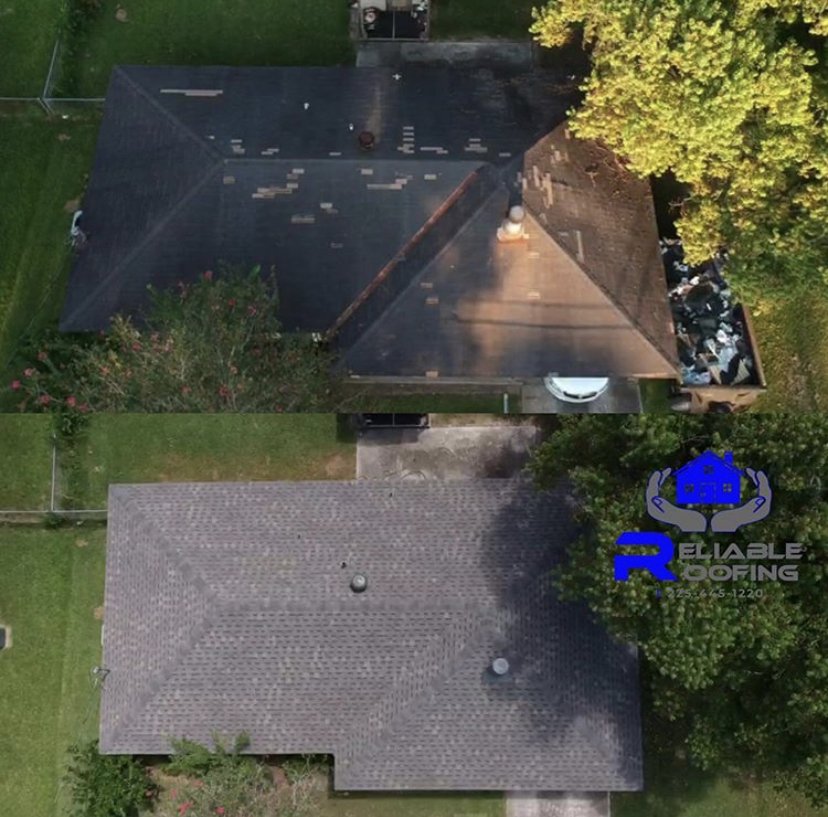 Slide of Reliable Roofing