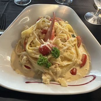 Martin's - Maine Lobster Fettuccini - German Near Me - Key West, Florida