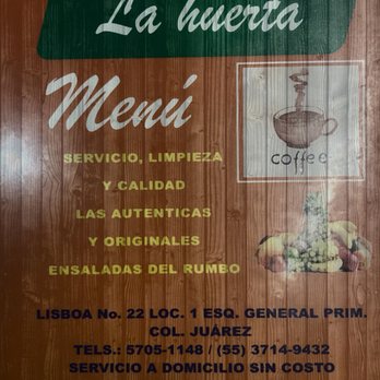 La Huerta - 1.- - Mexican Near Me - Cuidad de México, DIF La Huerta - 1.- - Mexican Near Me - Cuidad de México, DIF