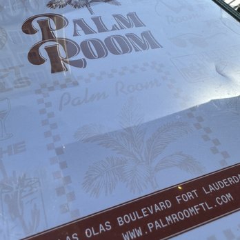 Palm Room - Menu - Cocktail Bars Near Me - Fort Lauderdale, Florida Palm Room - Menu - Cocktail Bars Near Me - Fort Lauderdale, Florida