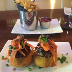Newhall Refinery - Top - House fries, bottom - Shepherd's Sliders.JPG