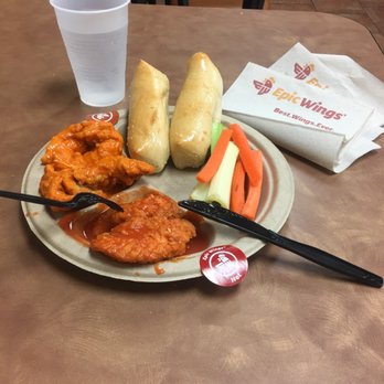 Epic Wings - Sorry I already munched on one of the tenderloin it was the hot one though they good my favorite is the medium flavor - Chicken Wings Near Me - El Cajon, California Epic Wings - Sorry I already munched on one of the tenderloin it was the hot one though they good my favorite is the medium flavor - Chicken Wings Near Me - El Cajon, California