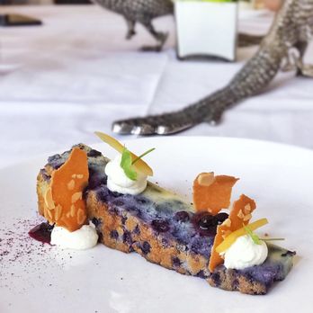 Auberge du Pommier - Summerlicious dessert - Clafoutis - French Near Me - Toronto, Ontario
