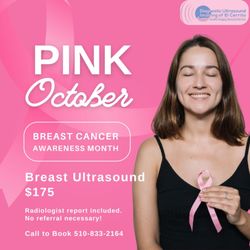 El Cerrito Ultrasound - Breast ultrasound exams available every week.
