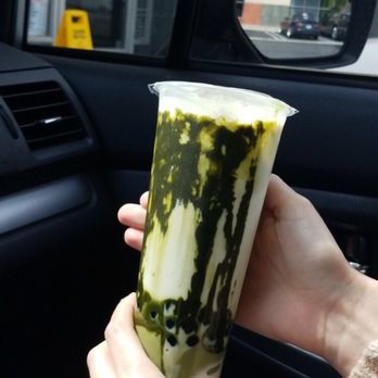 Eightfold Tea Shoppe - Deep matcha milk tea - Bubble Tea Near Me - Costa Mesa, California