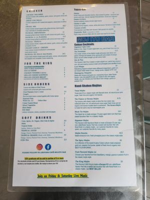 Menu photo 3 Havana Cafe Dallas, TX