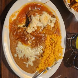 Tacos and Tequila - El Corral - Chili rellano so good!