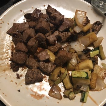 Ninja Japanese Steakhouse - Steak with veggies - Japanese Near Me - Cedar City, Utah