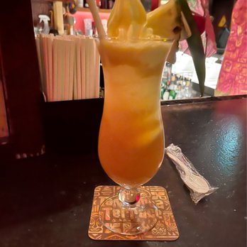 Trader Sam's Enchanted Tiki Bar - Dole Whip "float" - floating on rum! - Tiki Bars Near Me - Anaheim, California Trader Sam's Enchanted Tiki Bar - Dole Whip "float" - floating on rum! - Tiki Bars Near Me - Anaheim, California