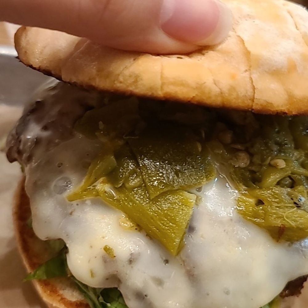1/4 lb green chile jack 1/4 lb green chile jack
