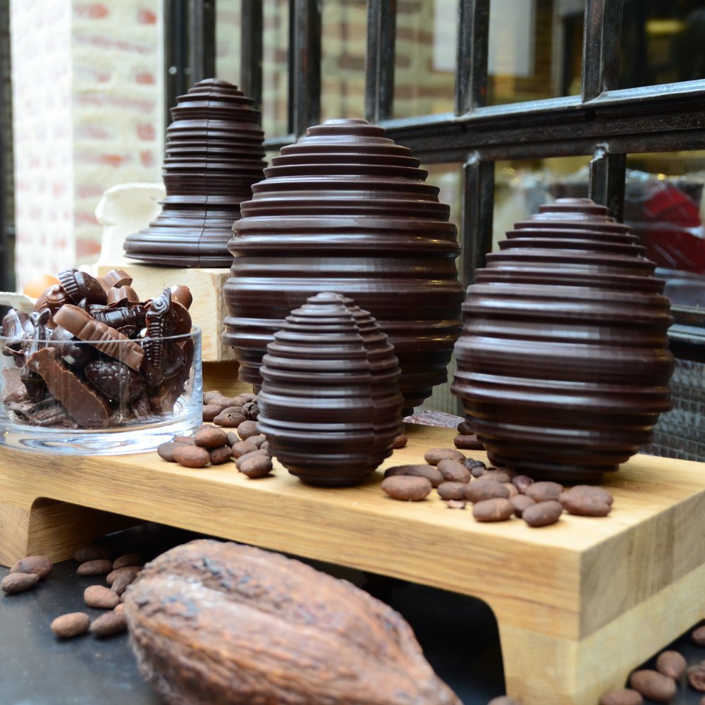 First thing you see when you walk in...this homage to chocolate.