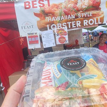 KCC Farmers' Market - Lobster roll! - Farmers Market Near Me - Honolulu, Hawaii