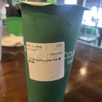 Corner 17 - Cafe Mocha Boba Tea, my favorite - Chinese Near Me - Saint Louis, Missouri