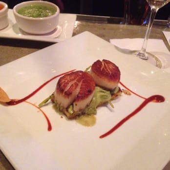Hugo's - The delicious scallops plate, 1/2 portion... - Mexican Near Me - Houston, Texas