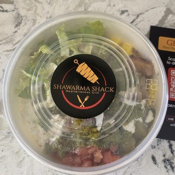 Shawarma Shack - My chicken shawarma bowl - Mediterranean Near Me - San Diego, California