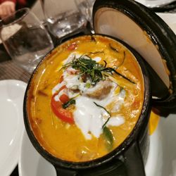 Basilic & Spice - Porc au curry rouge