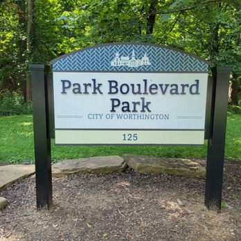 Park Boulevard Park - Signage - Parks Near Me - Worthington, Ohio Park Boulevard Park - Signage - Parks Near Me - Worthington, Ohio