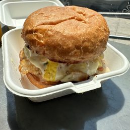 Egg, Cheese & Turkey Sandwich