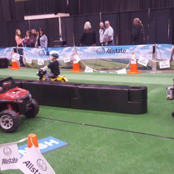 International Exposition Center - Kids having fun at the International Motorcycle Show - Venues & Event Spaces Near Me - Cleveland, Ohio