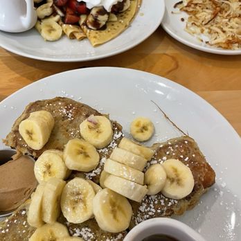 Yolk - West Loop - Banana Bread French Toast Nutella Crepes Side Hash Browns - Coffee & Tea Near Me - Chicago, Illinois Yolk - West Loop - Banana Bread French Toast Nutella Crepes Side Hash Browns - Coffee & Tea Near Me - Chicago, Illinois
