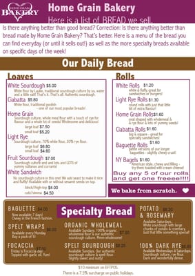 Home Grain Bakery by null