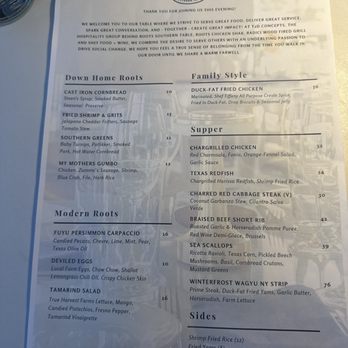 Roots Southern Table - Southern Near Me - Farmers Branch, Texas Roots Southern Table - Southern Near Me - Farmers Branch, Texas