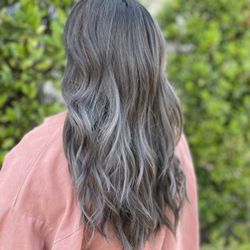 Minjoo Hair - Ash brown balayage by Sharon