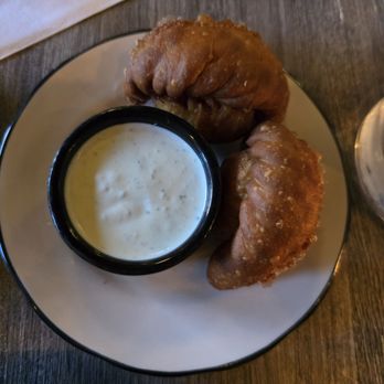 Bayan Ko Diner - Ropa Empanada ($8 for 1/2 order, 2 pieces) - beef brisket, sofrito, and mojo crema. - Cuban Near Me - Chicago, Illinois Bayan Ko Diner - Ropa Empanada ($8 for 1/2 order, 2 pieces) - beef brisket, sofrito, and mojo crema. - Cuban Near Me - Chicago, Illinois