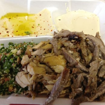Zankou Chicken - 1/2 Shawerma 1/2 Tarna Plate with Tabbouleh - Mediterranean Near Me - Anaheim, California Zankou Chicken - 1/2 Shawerma 1/2 Tarna Plate with Tabbouleh - Mediterranean Near Me - Anaheim, California