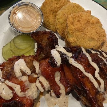 Saw's Soul Kitchen - Smoked Chicken Thigh Plate - Barbeque Near Me - Birmingham, Alabama Saw's Soul Kitchen - Smoked Chicken Thigh Plate - Barbeque Near Me - Birmingham, Alabama