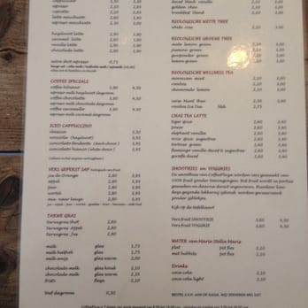 Coffee Plaza - Menu drankjes - Coffee & Tea Near Me - Amsterdam, New Hampshire