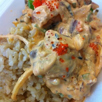 Fresh Catch - Spicy Hawsiian w/ brown rice - Hawaiian Near Me - Kaneohe, Hawaii