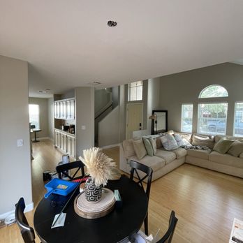 Peek Painting - Dining area and livingroom after paint. - Painters Near Me - Atascadero, California