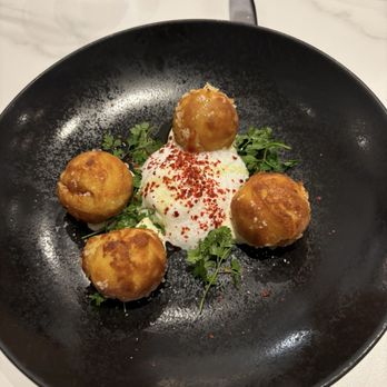 Populaire Modern Bistro - Escargot ebelskivers - French Near Me - Costa Mesa, California Populaire Modern Bistro - Escargot ebelskivers - French Near Me - Costa Mesa, California
