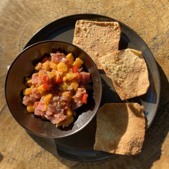 Casa Maria - Mango and tuna ceviche (must try) - Seafood Near Me - Tulum, ROO