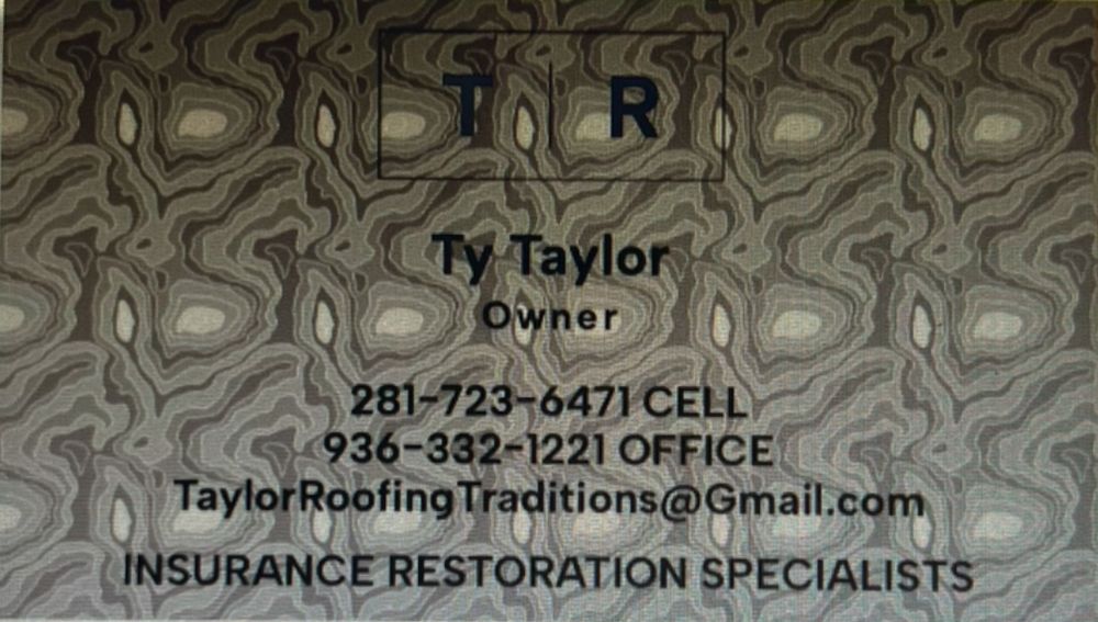 Slide of Taylor Roofing Traditions