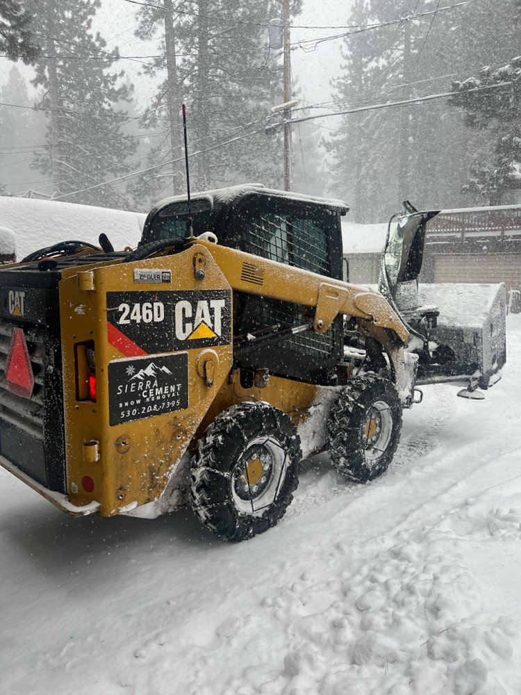 SIERRA CEMENT SNOW REMOVAL South Lake Tahoe, California Snow