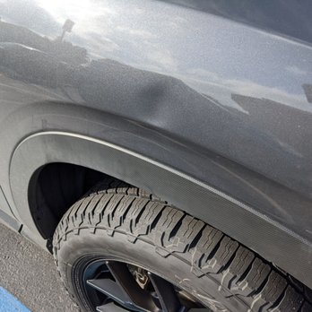 JS Dent Plus - Before - Mobile Dent Repair Near Me