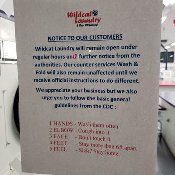 Wildcat Laundry & Dry Clean - 411 - Laundromat Near Me - Tucson, Arizona