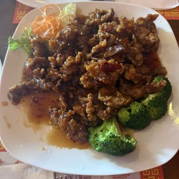 Kingston Wok - Orange crispy Orange Beef陈皮牛 - Asian Fusion Near Me - Kingston, New York