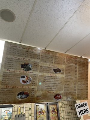 Menu photo 2 Taqueria la Esmeralda Sonora, CA