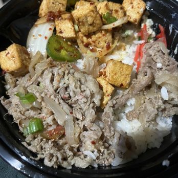 Rice Bros - The don with blazing tofu looks like nothing they advertised - Japanese Near Me - Las Vegas, Nevada Rice Bros - The don with blazing tofu looks like nothing they advertised - Japanese Near Me - Las Vegas, Nevada