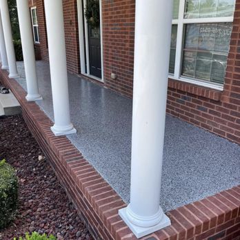 Forge Flooring & Epoxy - the porch of a home - Flooring Near Me - Rochester, Pennsylvania