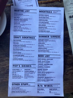 Menu photo 1 Pop's For Italian Ferndale, MI