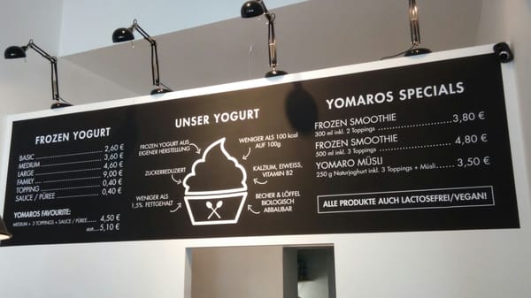 YOMARO Frozen Yogurt Köln Eigelstein by null