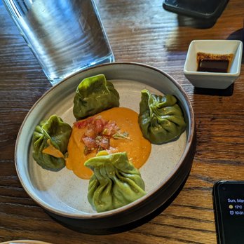 Dancing Yak - Vegan momos - like dumplings and so delicious - both the momos and sauces! - Himalayan/Nepalese Near Me - San Francisco, California