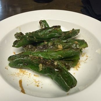 Keiichi - Shishito peppers. Thank you Kei!  My favorite! - Japanese Near Me - Denton, Texas