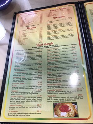 Menu photo 4 El Canon Grove City Grove City, OH