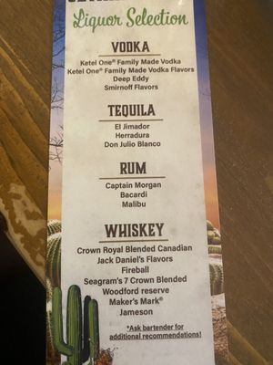Menu photo 7 Jethro's Café and Tavern Tucson, AZ